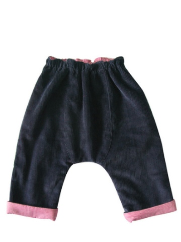 Albetta Baby Cord Turn-Up Trousers