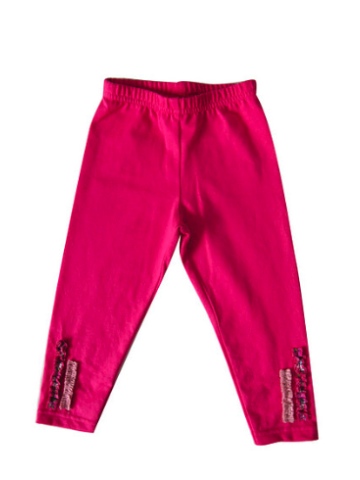 Albetta Jersey/Lycra Leggings with Frill