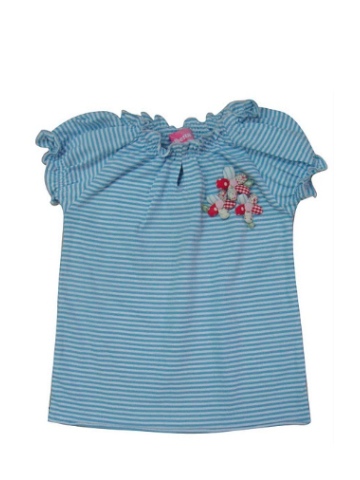 Albetta Blue Stripe T-Shirt