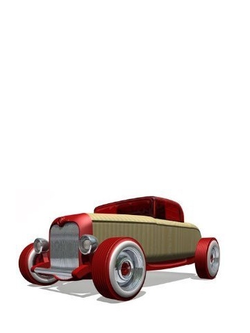 Automblox HR1 Mini Hot Rod - Red