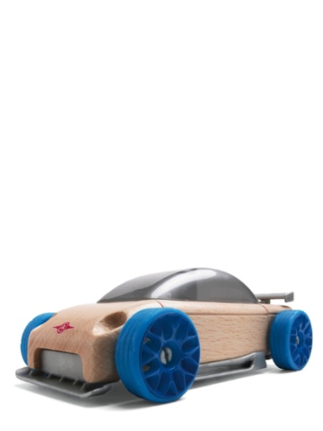 Automoblox Mini S9-R Sports Sedan Blue & Silver