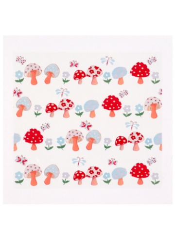 Repeating Toadstools Card