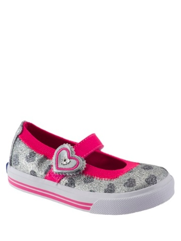 Keds Shimmer Pump - Silver & Pink