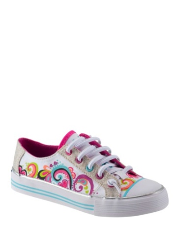Keds Jaimee Canvas Shoe - Silver