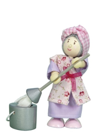 Le Toy Van Budkins Mrs Mop the Cleaner