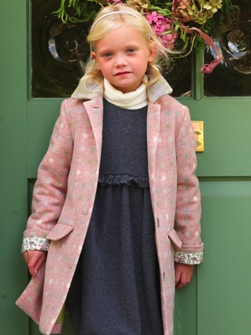 Little Legend Dotty Lambswool Coat