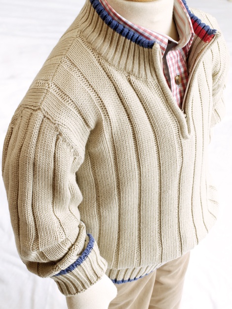 Little legend Zipped Cotton Jumper