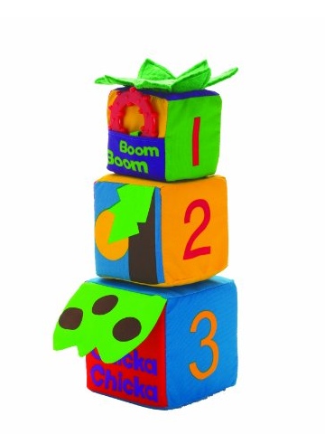 Chicka Chicka Boom Boom ABC & 123 Stack with me!
