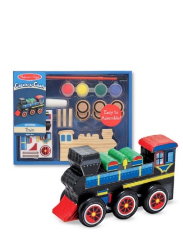 Melissa & Doug Decorate-Your-Own Train