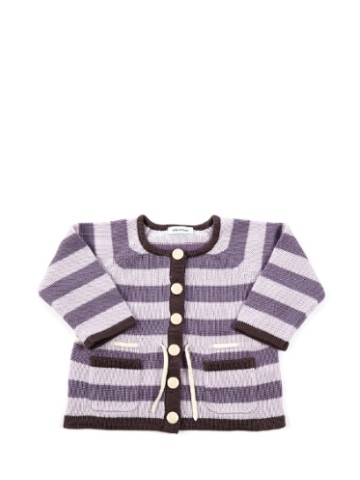 Mini a Ture Vilda Cardigan - Dark Coffee