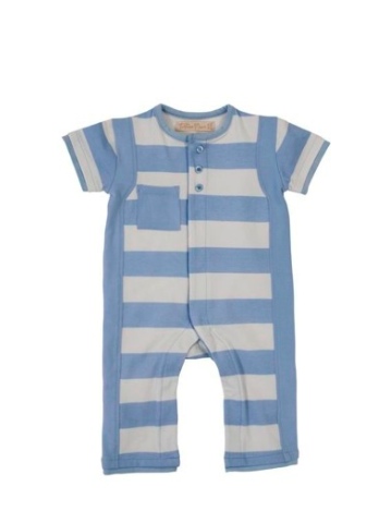 Toffee Moon Wide Striped Romper