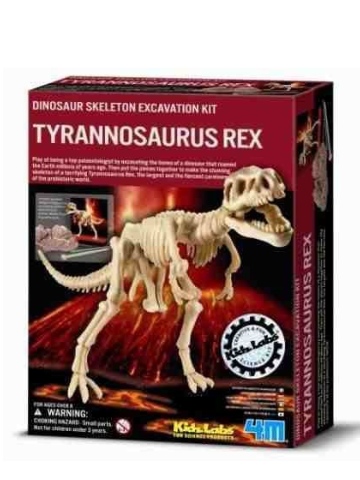 Kidz Labs T Rex Skeleton Excavation Kit
